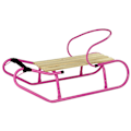 Pikkukuva 2 / 6: Metal Sled with Backrest Strap Pink