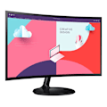 Miniatyrbillede 3 af 5: Samsung LS24C360EAUXEN LED display 61 cm (24") 1920 x 1080 pixels Full HD Black