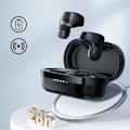 Miniatyrbilde 1 av 8: Joyroom Earphone Bluetooth True Wireless BT 5.1 TWS, AAC, SBC, TWS, HSP, HFP, A2DP, AVRCP, Black (JR-TL1-PRO)