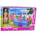 Miniatyrbild 6 av 6: Baby Doll Accessories Swimming Pool Slide