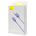 Pikkukuva 2 / 5: Baseus Crystal Shine cable USB to Lightning, 2.4A, 1.2m (purple)