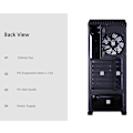 Miniatyrbild 2 av 6: Zalman N5 TF ATX, RGB fan x4, T/G