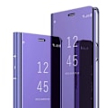 Miniatyrbillede 3 af 4: Mocco Clear View Cover Case For Samsung A205 Galaxy A20 Purple
