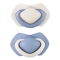 Pikkukuva 1 / 6: Canpol babies Set of Silicone Symmetrical Soothers 6-18m PURE COLOR 2pcs. 22/656_blu