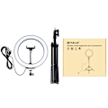 Miniatyrbilde 7 av 11: Tripod Mount Puluz 1,1m + 26cm RGBW LED Ring Vlogging  PKT3044