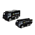 Pikkukuva 4 / 6: Police Folding Plane with Cars 1:64 with lights and sounds