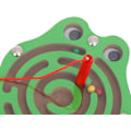 Miniatyrbillede 3 af 3: RoGer Magnetic Ball Labyrinth with LED sound Frog Green