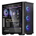 Miniatyrbillede 6 af 7: Obudowa Z10 PLUS ATX Mid Tower 140mm ARGB wentylator x4