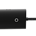 Miniatyrbild 3 av 9: HUB  Adapter 4-Port USB-C Baseus OS-Lite 25cm (Black)