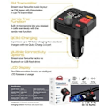Miniatyrbillede 7 af 7: PROMATE PowerTune-30W Bluetooth FM Transmitter QC3.0 / PD30W / USB / Hands-free