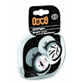 Pikkukuva 1 / 3: LOVI silicone dynamic soother Salt&Pepper 3-6m, 2 pcs, 22/878
