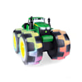 Miniatyrbild 2 av 3: JOHN DEERE toy tractor with lightning wheels, 46644B