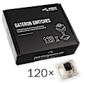 Miniatyrbillede 1 af 6: Glorious PC Gaming Race Gateron Black Switches - Linear Silent