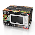 Miniatyrbillede 6 af 6: Adler | Microwave Oven | AD 6205 | Free standing | 700 W | White
