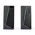 Miniatyrbilde 2 av 5: Nedis GSPR31020BK Gaming Speaker LED 18W