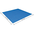 Miniatyrbillede 1 af 10: Bestway Pool Ground Cloth 4.88m x 4.88m