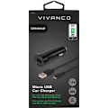 Miniatyrbillede 4 af 4: Vivanco car charger USB 2.4A 1,2m (60022)