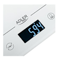 Pikkukuva 3 / 4: Adler | Kitchen scales | AD 3170 | Maximum weight (capacity) 15 kg | Graduation 1 g | Display type LCD | White