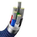 Miniatyrbilde 8 av 11: Baseus Crystal Shine cable USB-C to Lightning, 20W, PD, 2m (blue)