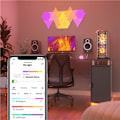 Miniatyrbilde 4 av 8: Nanoleaf | Shapes Triangles Starter Kit (9 panels) | 1 W | 16M+ colours