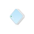 Miniatyrbillede 3 af 4: TP-Link TL-WR802N wireless router Fast Ethernet Single-band (2.4 GHz) Blue, White
