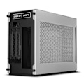 Miniatyrbild 1 av 7: Lian Li A4-H2O A4 Mini-ITX Chassis, PCIE4.0 Riser Cable - Silver