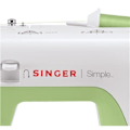 Miniatyrbillede 4 af 4: Singer | Sewing Machine | Simple 3229 | Number of stitches 31 | Number of buttonholes 1 | White/Green