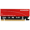 Miniatyrbilde 3 av 4: AXAGON PCEM2-S PCI-E 3.0 16x - M.2 SSD NVMe, up to 80mm SSD, low profile, cooler