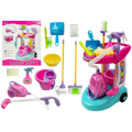 Pikkukuva 1 / 11: Cleaning Set on a Cart with Vacuum Cleaner