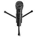 Miniatyrbillede 3 af 4: Nedis MICTJ100BK Microphone