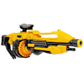 Miniatyrbillede 4 af 7: Battery Pistol Foam Cartridges 82 cm Rotating Magazine Yellow