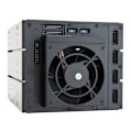 Pikkukuva 1 / 3: CHIEFTEC backplane do 5,25" na 4x SATA/SAS HDDs/SDDs (3,5" or 2,5")