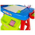 Miniatyrbillede 5 af 8: Educational Drawer Table with Projector 36 Pictures Crayons Templates Blue and Red