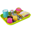 Pikkukuva 2 / 8: Set Eating Dessert Cake with Tray