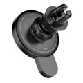 Miniatyrbillede 6 af 6: LDNIO Car Mount ,MA20 with inductive charger 15W and metal ring (Black)