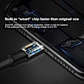 Miniatyrbillede 10 af 11: Baseus Lightning Yiven Apple Cable 2A 1.8m Black (CALYW-A01)