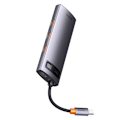 Miniatyrbild 6 av 9: Hub 8in1 Baseus StarJoy Series, USB-C to 3x USB 3.1 + HDMI + USB-C PD + RJ45 + microSD/SD