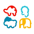 Miniatyrbilde 3 av 7: Shapes Sensory Animals for Babies