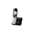 Pikkukuva 1 / 4: Panasonic | Cordless | KX-TG6811FXB | Built-in display | Caller ID | Black | Conference call | Phonebook capacity 120 entries | Speakerphone | Wireles