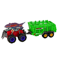 Miniatyrbild 2 av 3: Vehicle with a Dinosaur Theme Trailer 4 Dinosaur Pieces