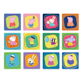 Miniatyrbild 4 av 4: TREFL PEPPA PIG Puzzle set with memo cards