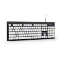 Miniatyrbild 3 av 5: Gembird Chocolate Keyboard USB US Black, White keys