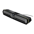 Miniatyrbilde 1 av 4: BOXE EDIFIER Gaming desktop, RMS: 5W (2.5W + 2.5W), Bluetooth 5.3, USB-A, RGB, sound card/ mic, dim. 485x70x80mm, black, "MG300-BK"  (timbru verde 0.8