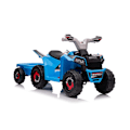 Pikkukuva 1 / 7: XMX630T Blue Battery Quad Bike With Trailer