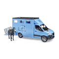 Pikkukuva 5 / 5: BRUDER MB Sprinter Animal Transporter with 1 horse, 02674