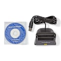 Miniatyrbillede 5 af 5: Nedis CRDRU2SM3BK ID Card Reader