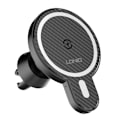 Miniatyrbillede 1 af 6: LDNIO Car Mount ,MA20 with inductive charger 15W and metal ring (Black)