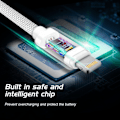 Miniatyrbillede 4 af 4: Swissten Datový Kabel Textile USB-C / Lightning 1,2 M Stříbrný