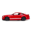 Miniatyrbillede 3 af 8: Rastar Ford Shelby Mustang GT500 R/C Toy Car 1:14