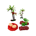 Miniatyrbilde 3 av 6: Set of Dinosaur Figures with Accessories 21 Pieces